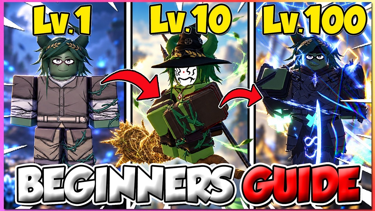 Clover RPG Best Beginners Guide! (How To Get Grimoire,Level Up Fast,Weapon Skills,More) — Creator video preview